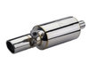Oettle stainless universal muffler with vacuum valve round